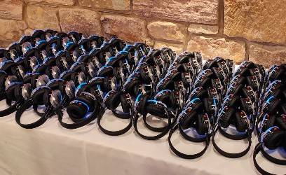 Silent Disco Headphones - Silent Disco Hire by Hedfone Party